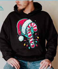 Candy Cane Crew Christmas Lights Family Matching Xmas Shirt