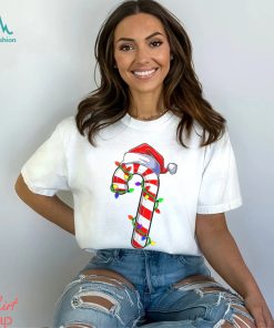 Candy Cane Crew Santa Christmas Party Kids Boys Girls Xmas T Shirt