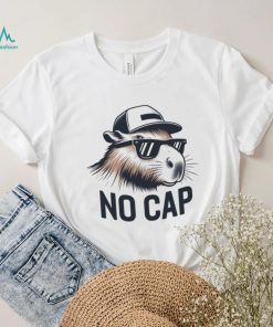 Capybara Funny Quote Meme, No Cap Capybara T Shirt