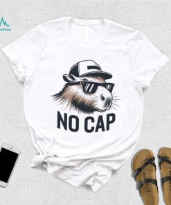 Capybara Funny Quote Meme, No Cap Capybara T Shirt