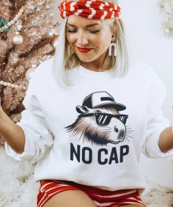 Capybara Funny Quote Meme, No Cap Capybara T Shirt
