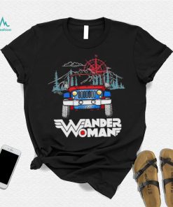 Car Wonder Woman Jeep Shirt