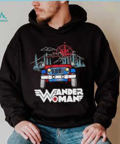 Car Wonder Woman Jeep Shirt