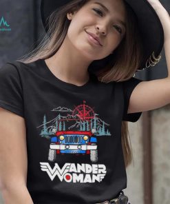 Car Wonder Woman Jeep Shirt