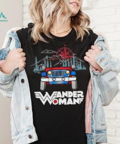 Car Wonder Woman Jeep Shirt