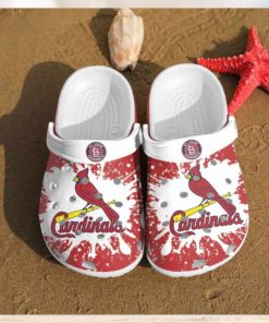 Cardinals Logo Pattern Clogs