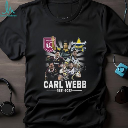 Carl Webb 1981 – 2023 Thank You For The Memories T Shirt