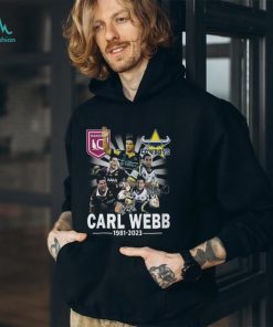 Carl Webb 1981 – 2023 Thank You For The Memories T Shirt