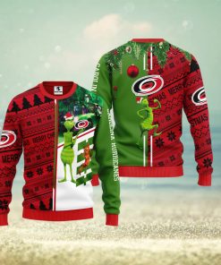 Carolina Hurricanes Grinch & Scooby doo Christmas Ugly Sweater