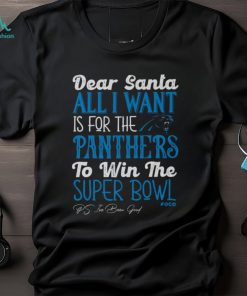 Carolina Panthers All I Want To Win The Super BOWL T Shirt