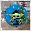 Carolina Panthers Baby Yoda Ornament Christmas Tree Decorations NFL Gifts