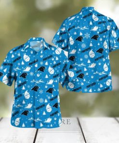 Carolina Panthers Christmas Hawaiian Shirt Beach Gift Fans For Men And Women