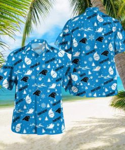 Carolina Panthers Christmas Hawaiian Shirt Beach Gift Fans For Men And Women