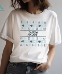 Carolina Panthers Holiday Christmas Tree T Shirt