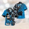 Kansas City Royals Mickey Mouse Floral Short Sleeve Hawaii Shirt