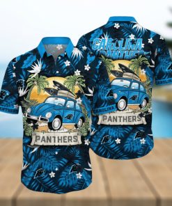 Carolina Panthers NFL Hawaiian Shirt High Temperaturestime Aloha Shirt