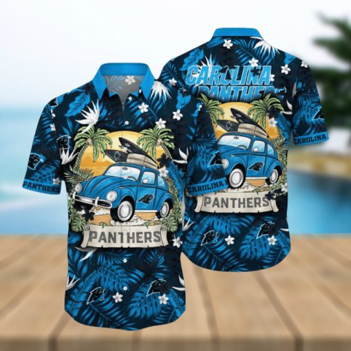 Carolina Panthers NFL Hawaiian Shirt High Temperaturestime Aloha Shirt