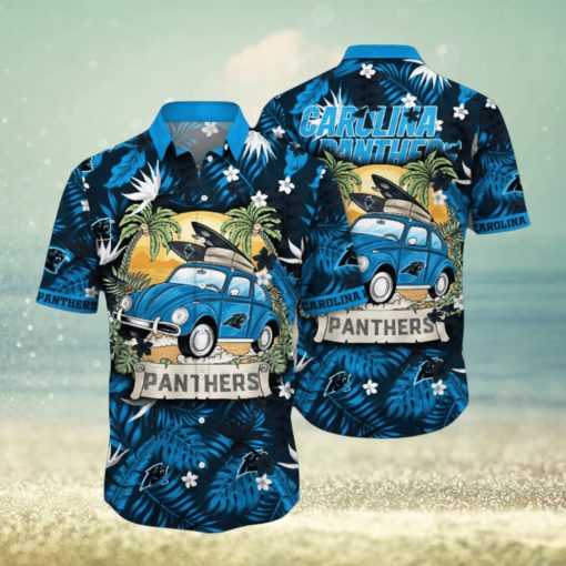 Carolina Panthers NFL Hawaiian Shirt High Temperaturestime Aloha Shirt