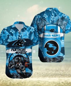 Carolina Panthers NFL Hawaiian shirt Custom Name Summer Gift