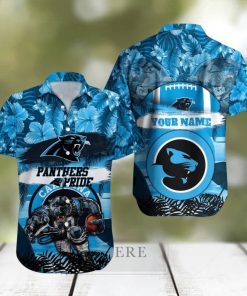 Carolina Panthers NFL Hawaiian shirt Custom Name Summer Gift