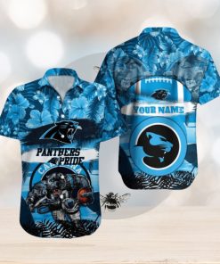 Carolina Panthers NFL Hawaiian shirt Custom Name Summer Gift