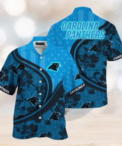 Carolina Panthers NFL Us Flag Hawaiian Shirt Custom Summer Aloha Shirt