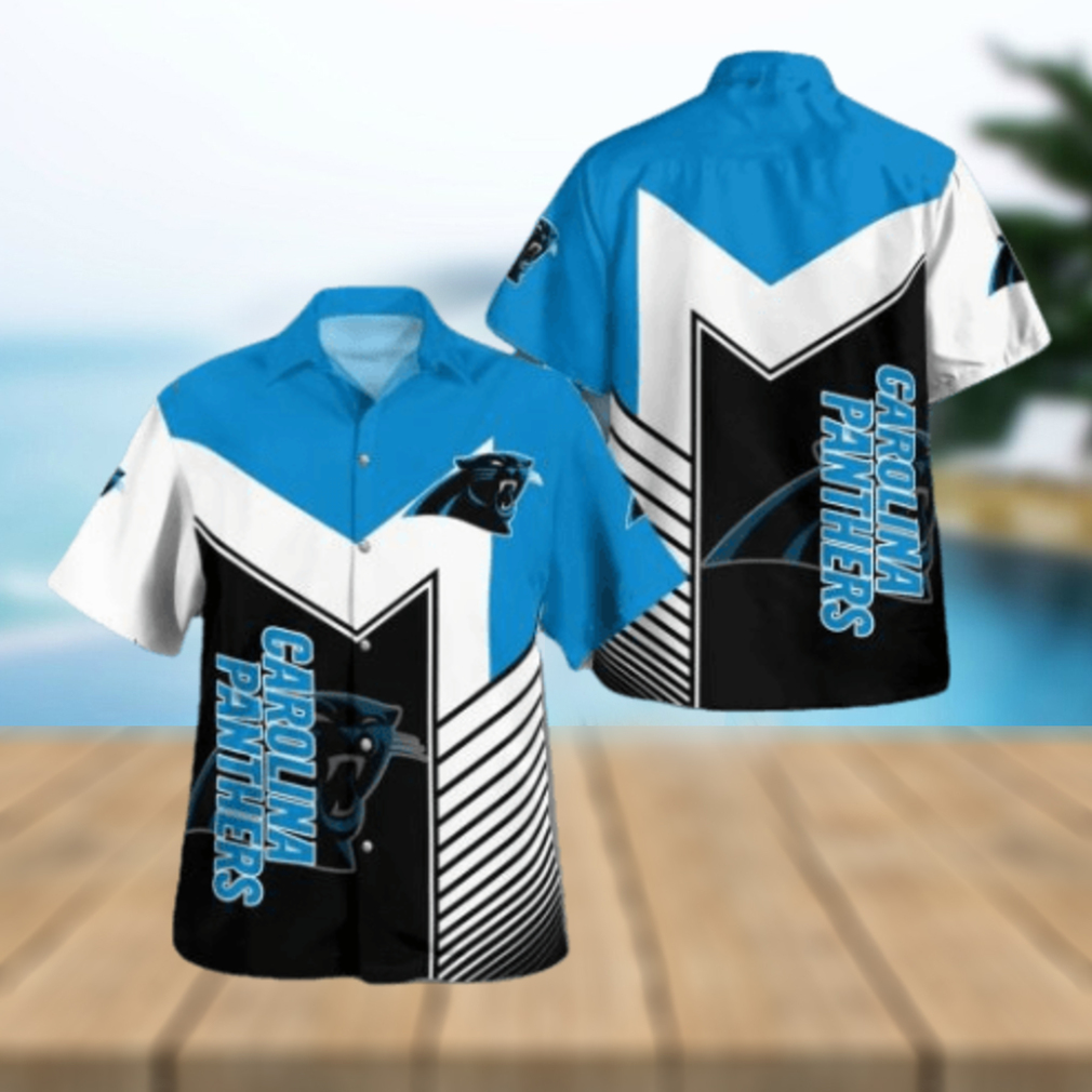 Carolina Panthers Standard AOP Button Shirt Carolina Panthers Standard AOP Button Shirt