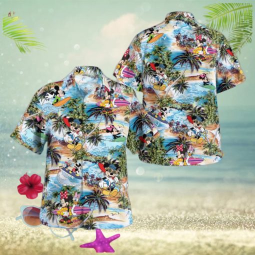 Cartoon Summer Beaches Tropical Hawaiian Shirt