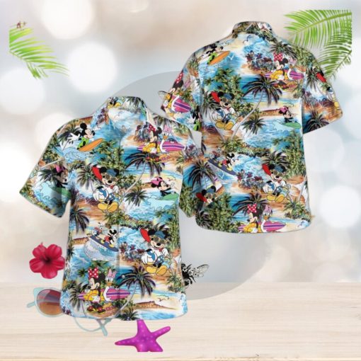 Cartoon Summer Beaches Tropical Hawaiian Shirt