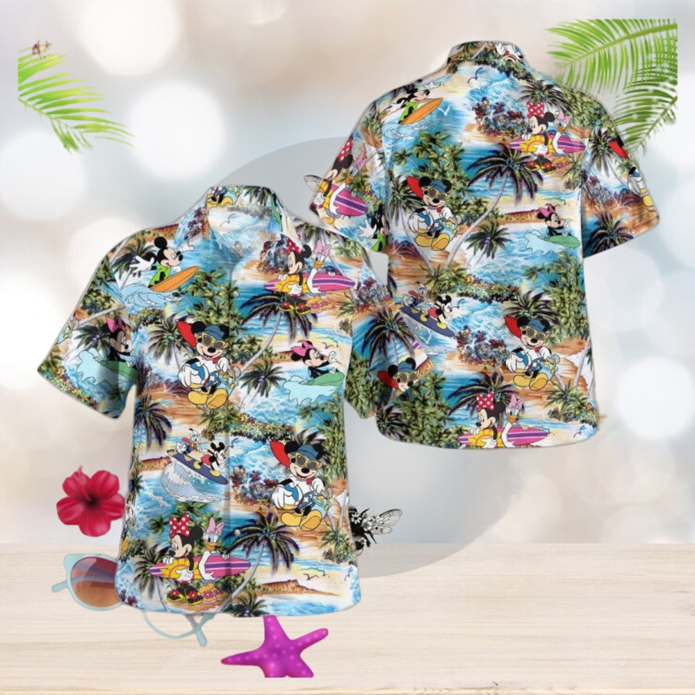 Cartoon Summer Beaches Tropical Hawaiian Shirt Cartoon Summer Beaches Tropical Hawaiian Shirt