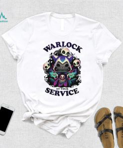 Cat warlock at your service shirt