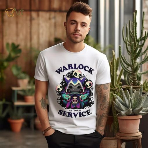 Cat warlock at your service shirt