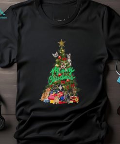 Cats Christmas Tree Shirt