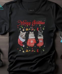 Cats Inside Noel Socks, Moewy Christmas Shirt