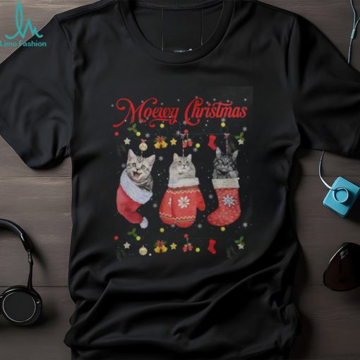 Cats Inside Noel Socks, Moewy Christmas Shirt