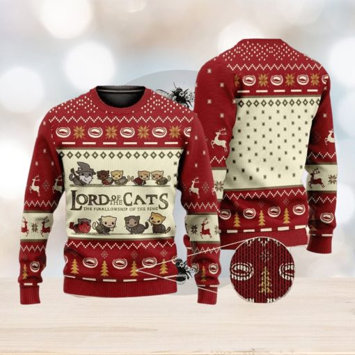 Cats Ugly Christmas Cat Kittens Ugly Christmas Sweater Gift For Men Women