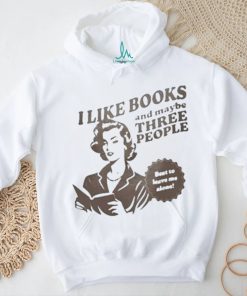 Cauldron Stressed I Like Books And Maybe Three People Shirt