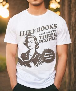 Cauldron Stressed I Like Books And Maybe Three People Shirt