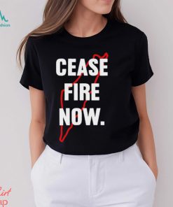 Cease Fire Now Free Palestine Shirt