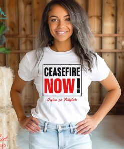 Ceasefire Now Justice For Palestine Shirt