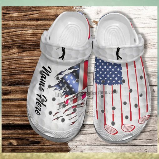 Celebrate Sports Enthusiasm Father’s Day 2022 Golf Inspired Clog Shoes