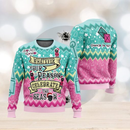 Celebrate the Season Squid Game Christmas Sweater