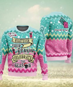 Celebrate the Season Squid Game Christmas Sweater