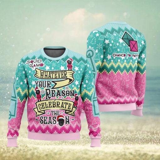 Celebrate the Season Squid Game Christmas Sweater