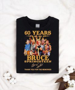 Celebrating 60 Years 1964 – 2024 of Bruce Springsteen’s Singing Career Thank You For The Memories Shirt, hoodie, sweater, long sleeve and tank top Celebrating 60 Years 1964 – 2024 of Bruce Springsteen’s Singing Career Thank You For The Memories Shirt