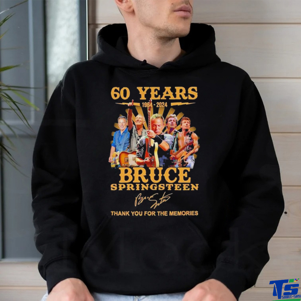 Celebrating 60 Years 1964 – 2024 of Bruce Springsteen’s Singing Career Thank You For The Memories Shirt Celebrating 60 Years 1964 – 2024 of Bruce Springsteen’s Singing Career Thank You For The Memories Shirt