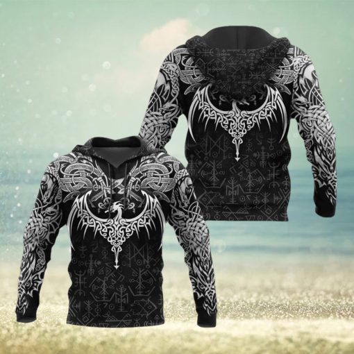 Celtic Dragon Tattoo Art 3d All Over Print Hoodie