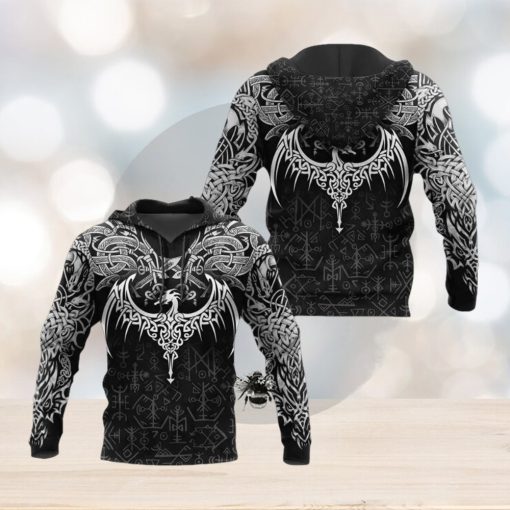Celtic Dragon Tattoo Art 3d All Over Print Hoodie