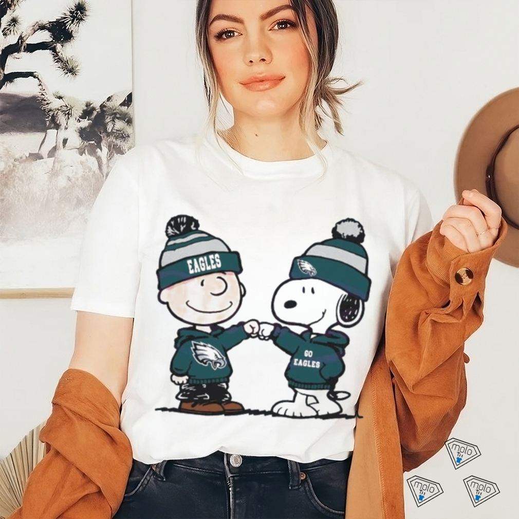 Charlie Brown And Snoopy NFL Philadelphia Eagles Football Go Eagles Cartoon Sweatshirt Charlie Brown And Snoopy NFL Philadelphia Eagles Football Go Eagles Cartoon Sweatshirt
