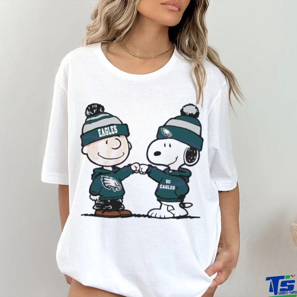 Charlie Brown And Snoopy NFL Philadelphia Eagles Football Go Eagles Cartoon Sweatshirt Charlie Brown And Snoopy NFL Philadelphia Eagles Football Go Eagles Cartoon Sweatshirt
